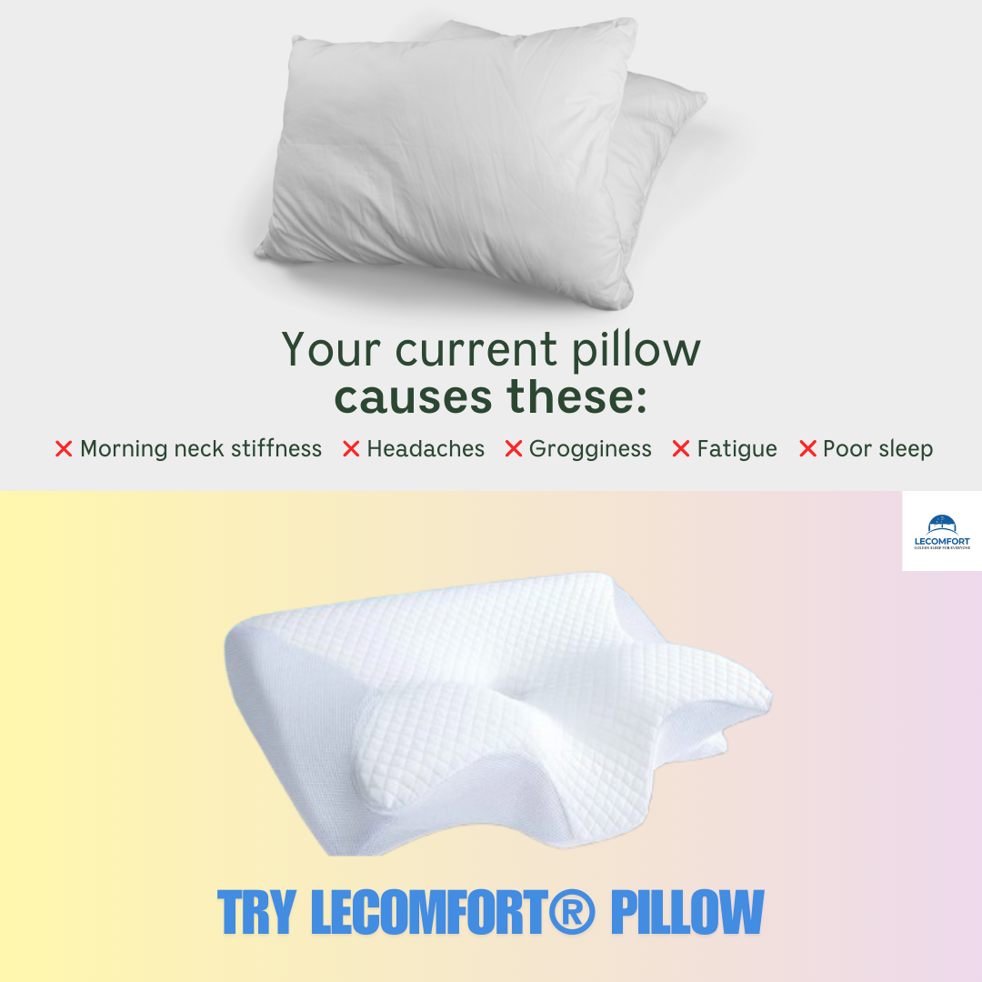 LECOMFORT® Contour Relief Pillow