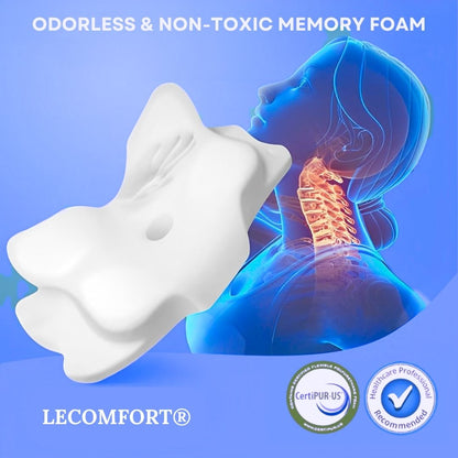 LECOMFORT® Contour Relief Pillow 2.0: Elevated and Enhanced Thickness