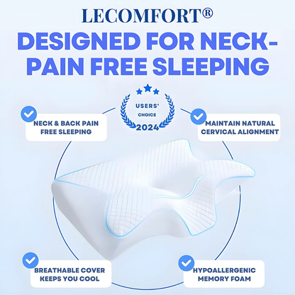 LECOMFORT® Contour Relief Pillow