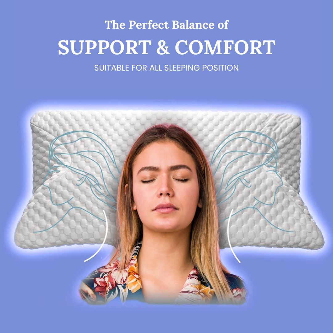 LECOMFORT® Contour Relief Pillow